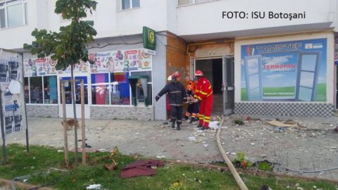 Explozie la Botoșani