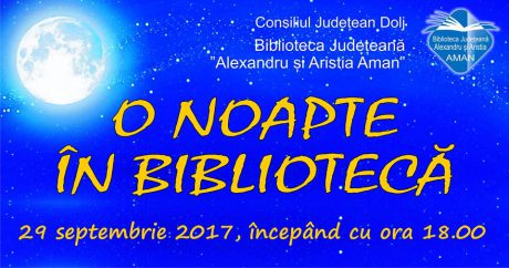 „O noapte în bibliotecă“, la Aman