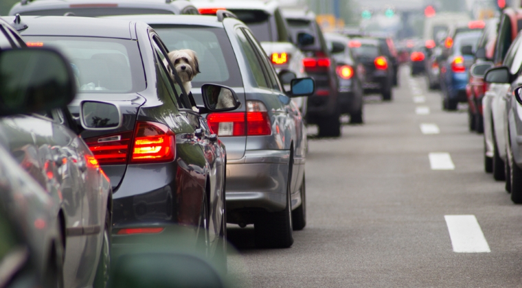 Trafic intens pe DN1 Ploiesti – Brasov