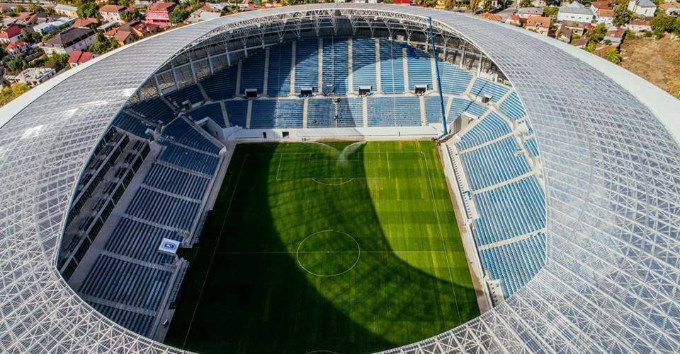 Stadionul din Craiova va fi inaugurat printr-un spectacol grandios