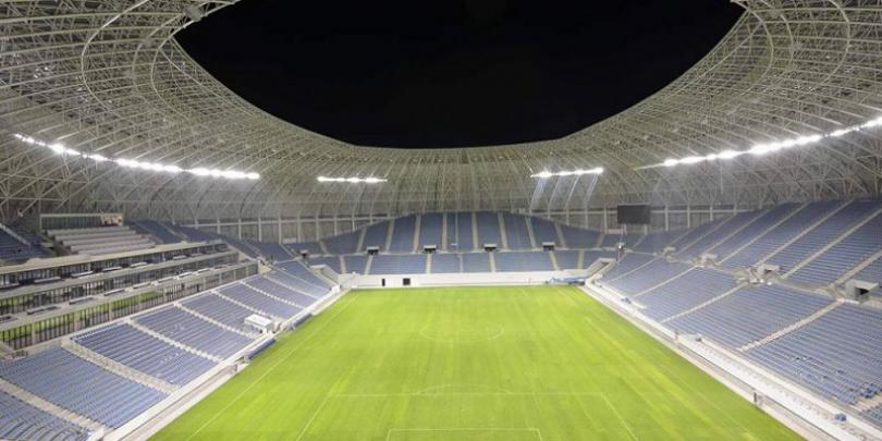 Primele imagini cu vestiarele noii arene din Craiova