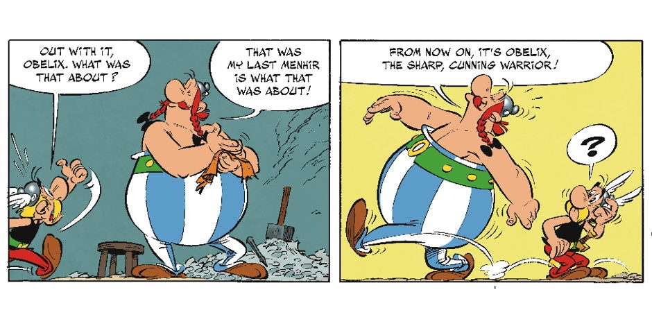 O copertă a unui album cu Asterix, vândută cu prețul record de 1,4 milioane de euro