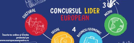 A fost lansat concursul „Lider European”