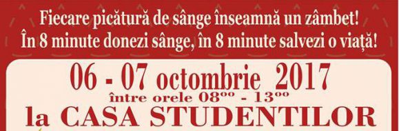 Donează sânge, donează un zâmbet!