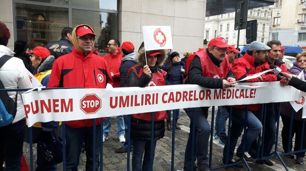 Negocieri cu sindicaliștii din sãnãtate, la Palatul Victoria