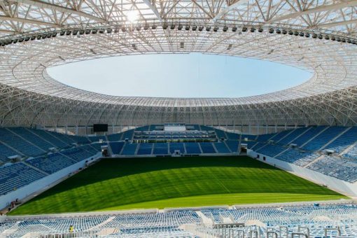 Au fost finalizate lucrările la stadionul din Craiova