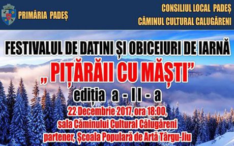 Festivalul „Piţărăii cu măşti” a ajuns la ediţia a II-a