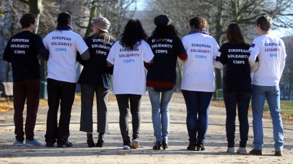 Corpul european de solidaritate a împlinit un an
