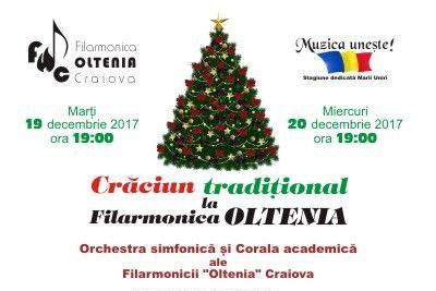 Concert de Crăciun la Filarmonica Oltenia