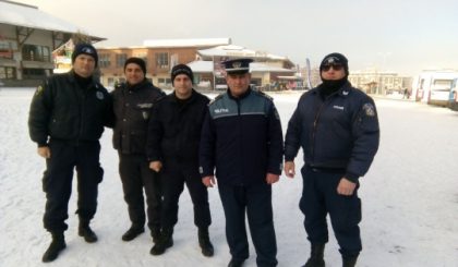 Polițiști români, misiune în Bulgaria