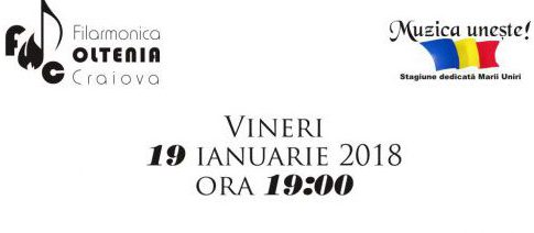 Concert în primă audiţie, la Filarmonica „Oltenia” Craiova