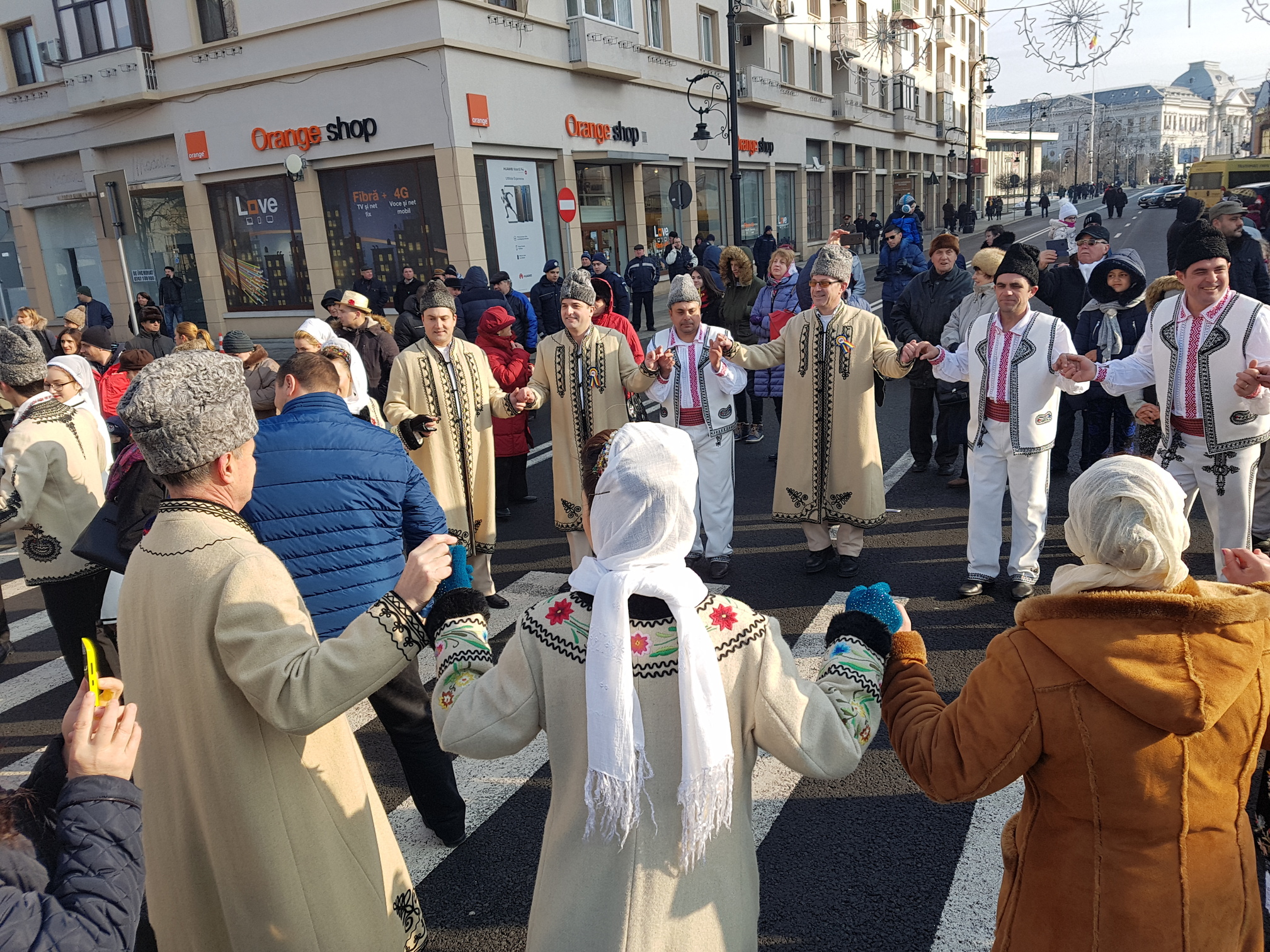 Craiovenii au sarbatorit in aceasta dimineata Unirea Principatelor Romane