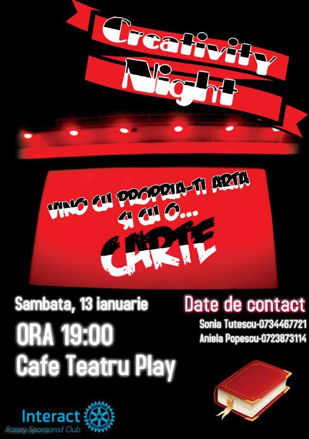„Creativity Night” la Craiova