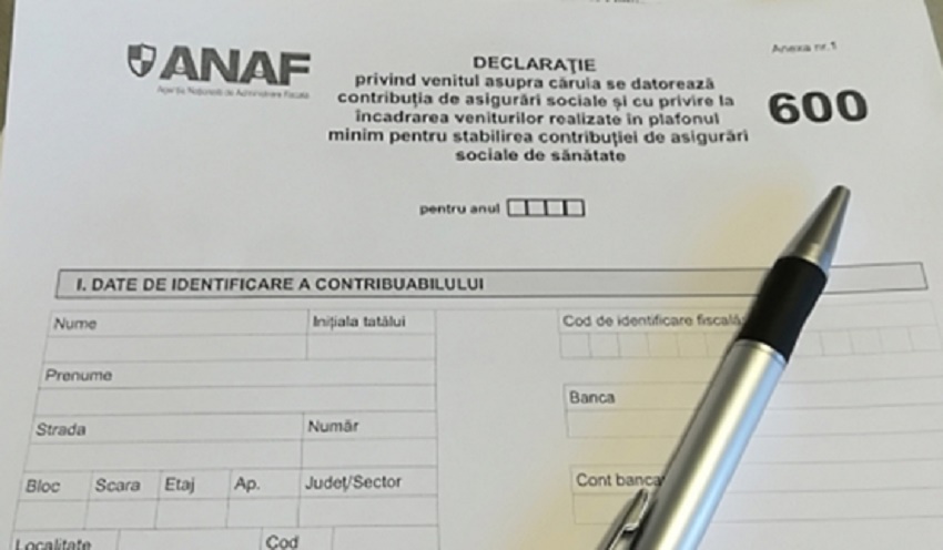 Formularul 600 va suferi mai multe modificări (audio)