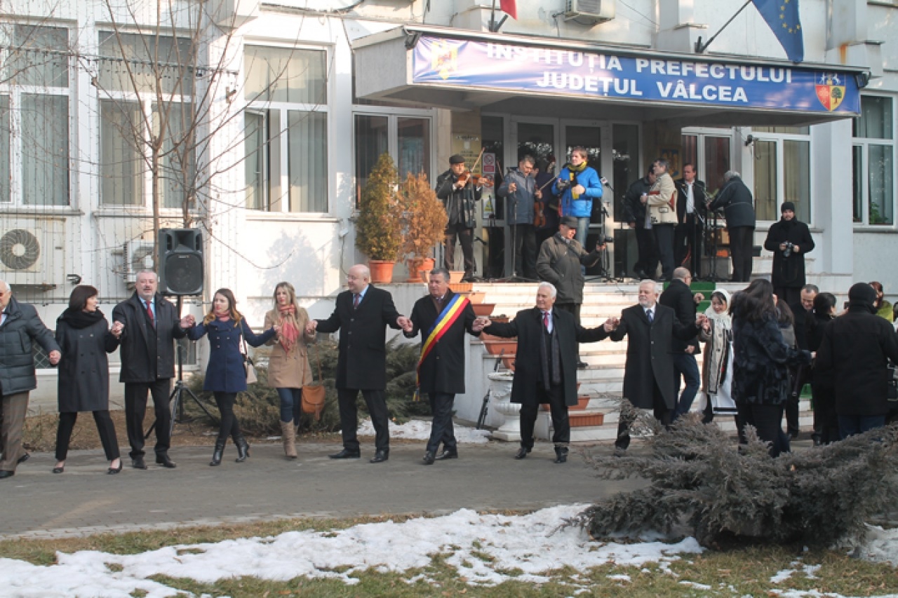 Hora Unirii, la Râmnicu Vâlcea