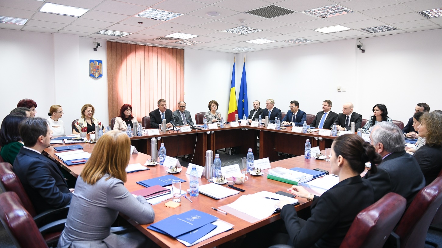 Declarații ale președintelui Klaus Iohannis la ședința CSM (audio)