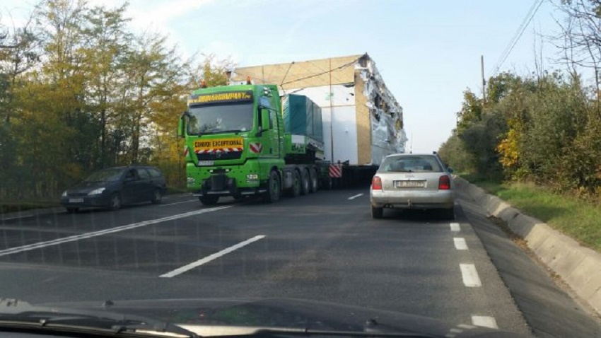 Transport agabaritic pe ruta Calafat – IMGB