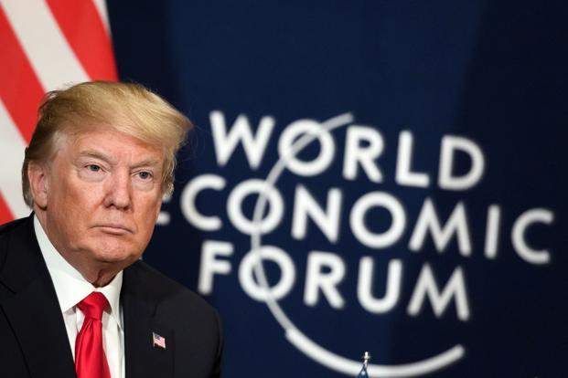 Donald Trump la Davos (audio)