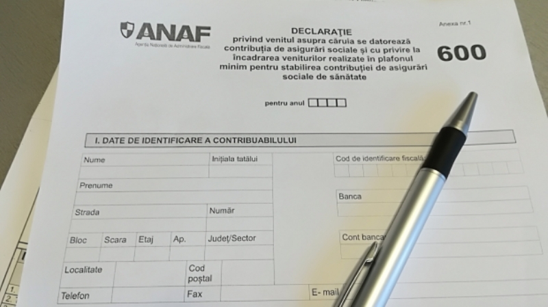 Ministerul de Finanţe intenţionează să amâne termenul de depunere a declaraţiei fiscale 600