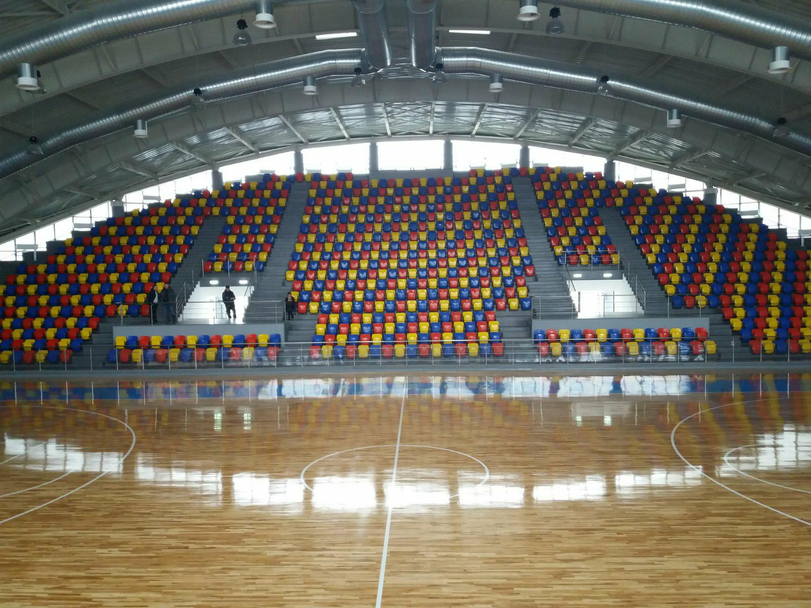 Astazi a avut loc receptia tehnica a Salii Sporturilor din Targu Jiu