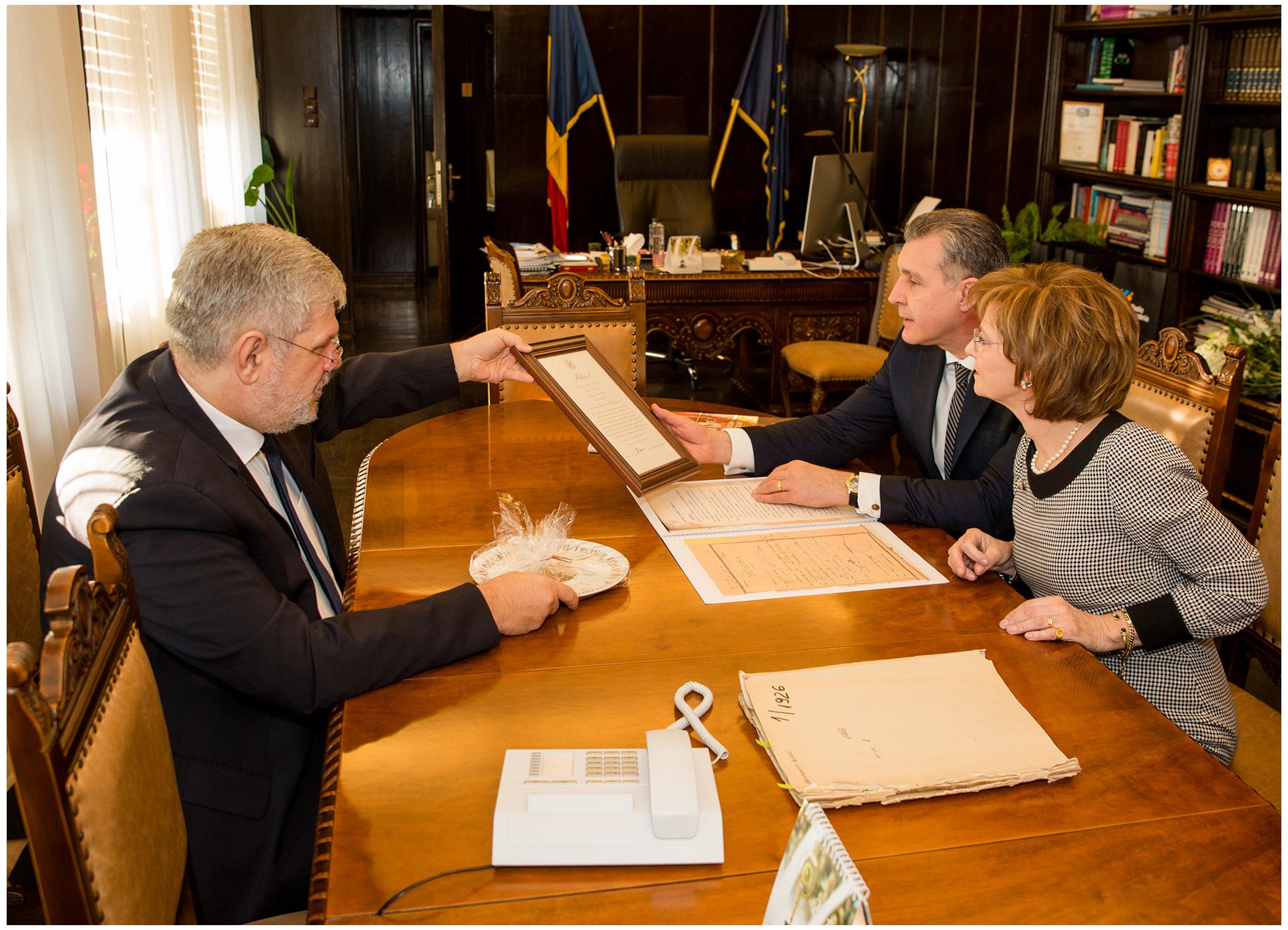 Vizită regală la Radio România