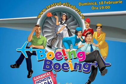 „Boeing Boeing” – spectacol la Palatul Teodor Costescu