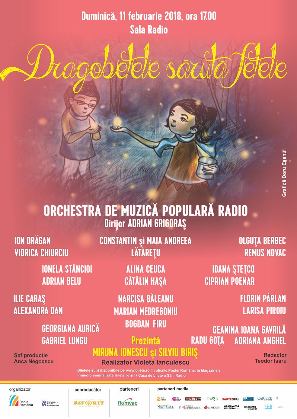 Dragobetele sărută fetele – Orchestra de Muzică Populară Radio şi invitaţii săi