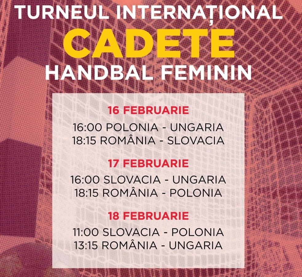 Turneu de cadete în Sala Sporturilor din Râmnicu Vâlcea