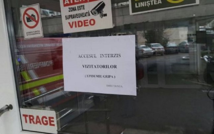 Acces limitat la Spitalul de Boli Infecţioase din Craiova