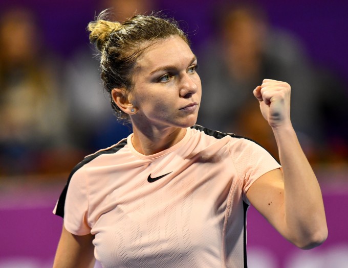 Simona Halep, după partida cu Dodin: ”A fost un meci nebun, nu ştiam unde vine mingea”