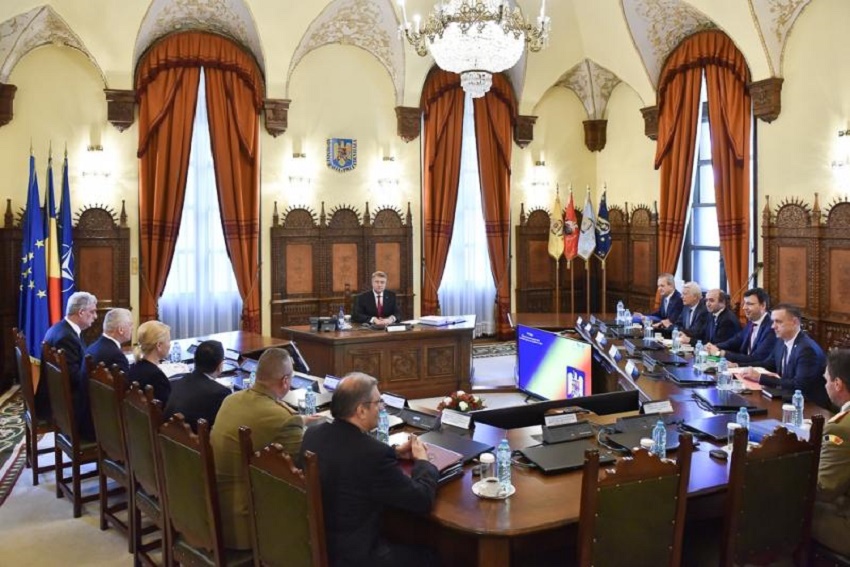 CSAT se reuneşte în şedinţă