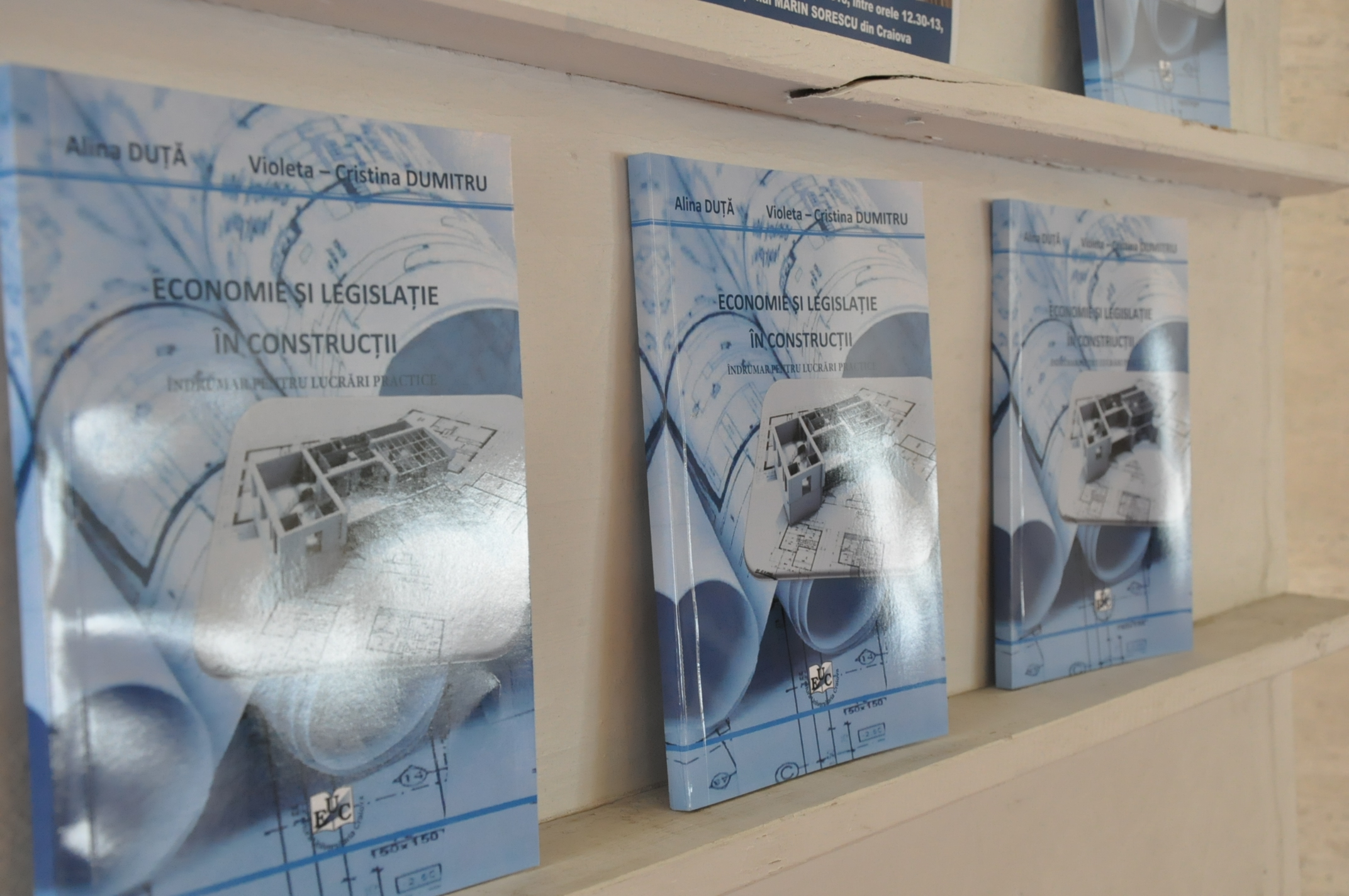 Târgul de carte Gaudeamus – Radio România, Lansarea volumului: „Economie și legislație în construcții”