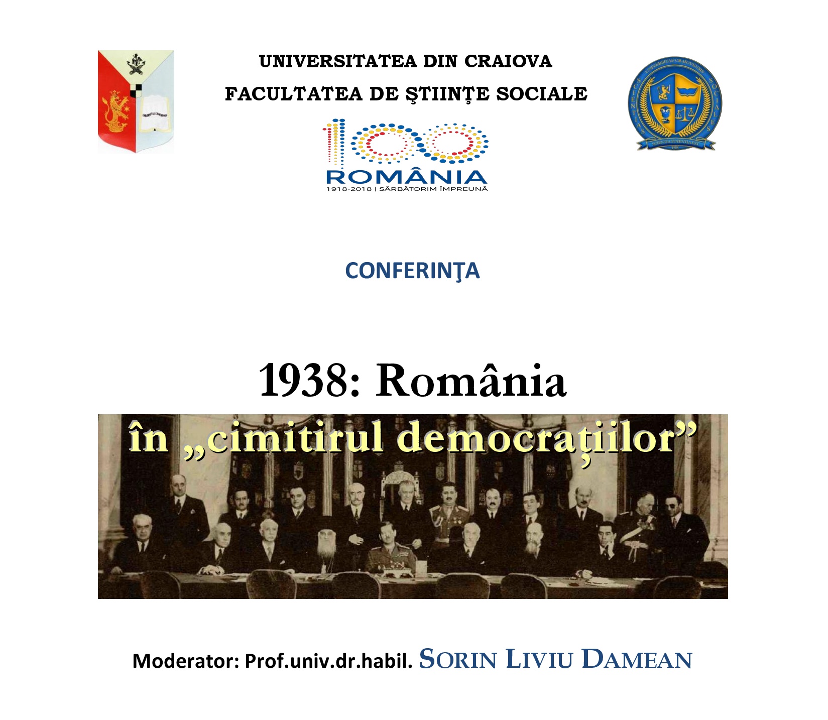 1938: România în „cimitirul democraţiilor”