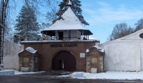 Plimbări cu sania la Muzeul Golești