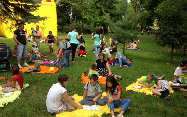 Spațiu de picnic amenajat de Primăria Craiova