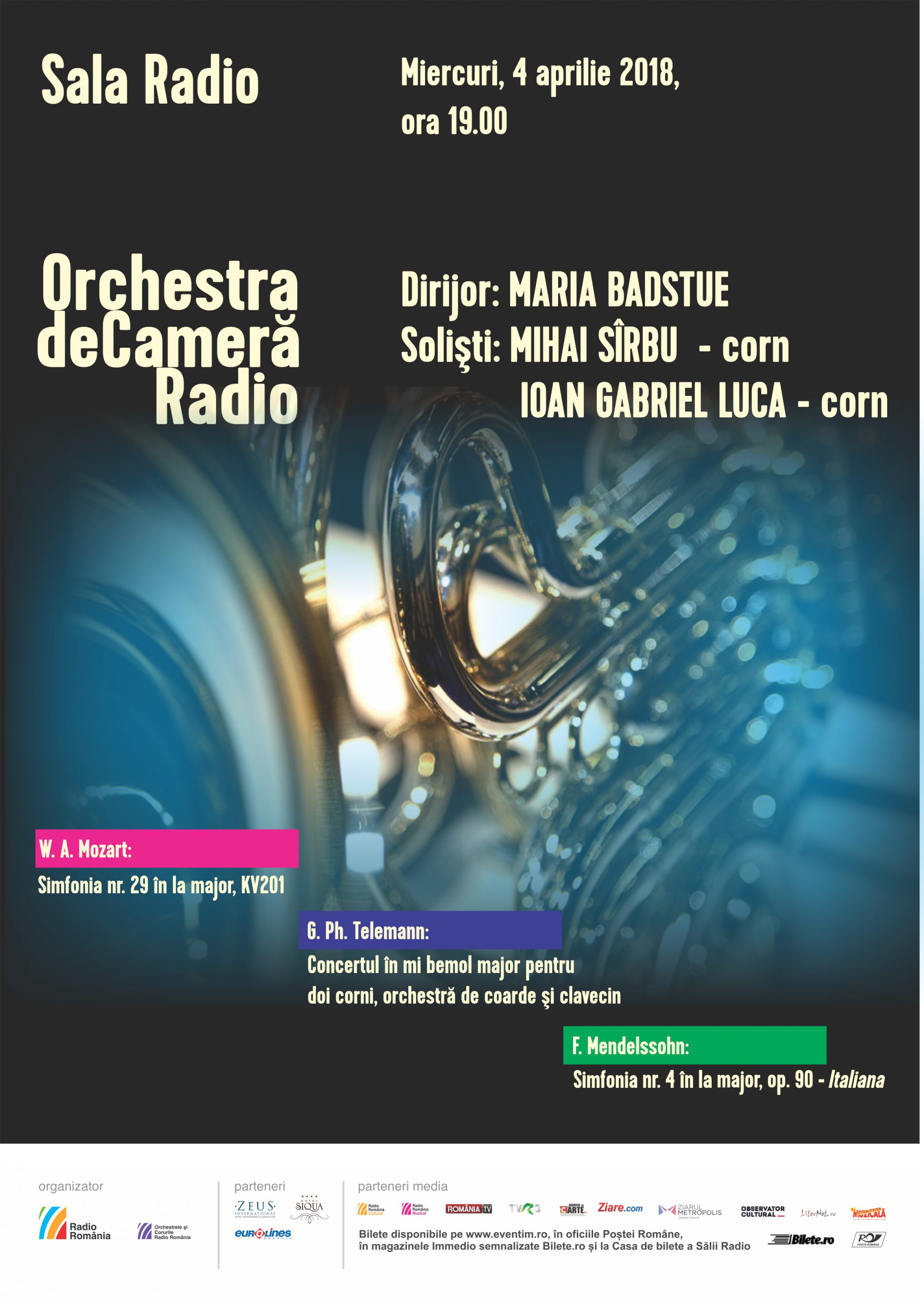 Maria Badstue, în premieră la pupitrul Orchestrei de Cameră Radio