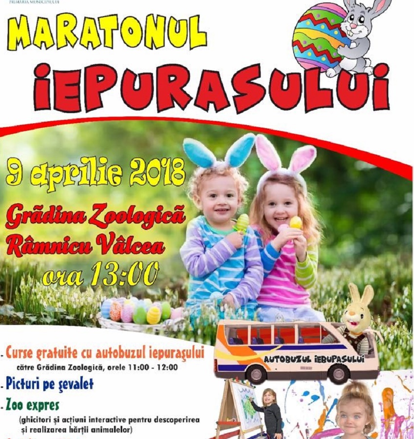 „Maratonul Iepuraşului” la Grădina Zoologică din Râmnicu Vâlcea