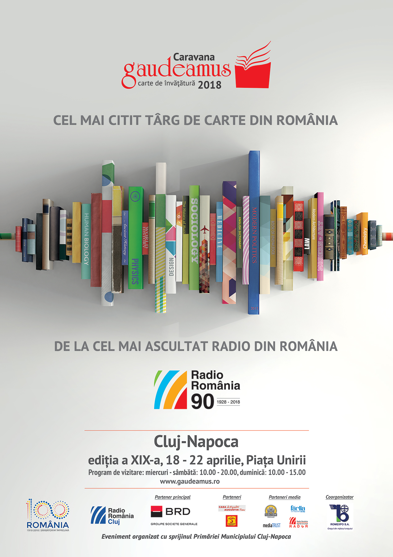Radio România vă aşteaptă la Gaudeamus Cluj-Napoca