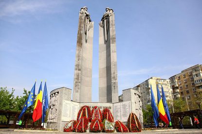 La Bucureşti are loc o ceremonie militară