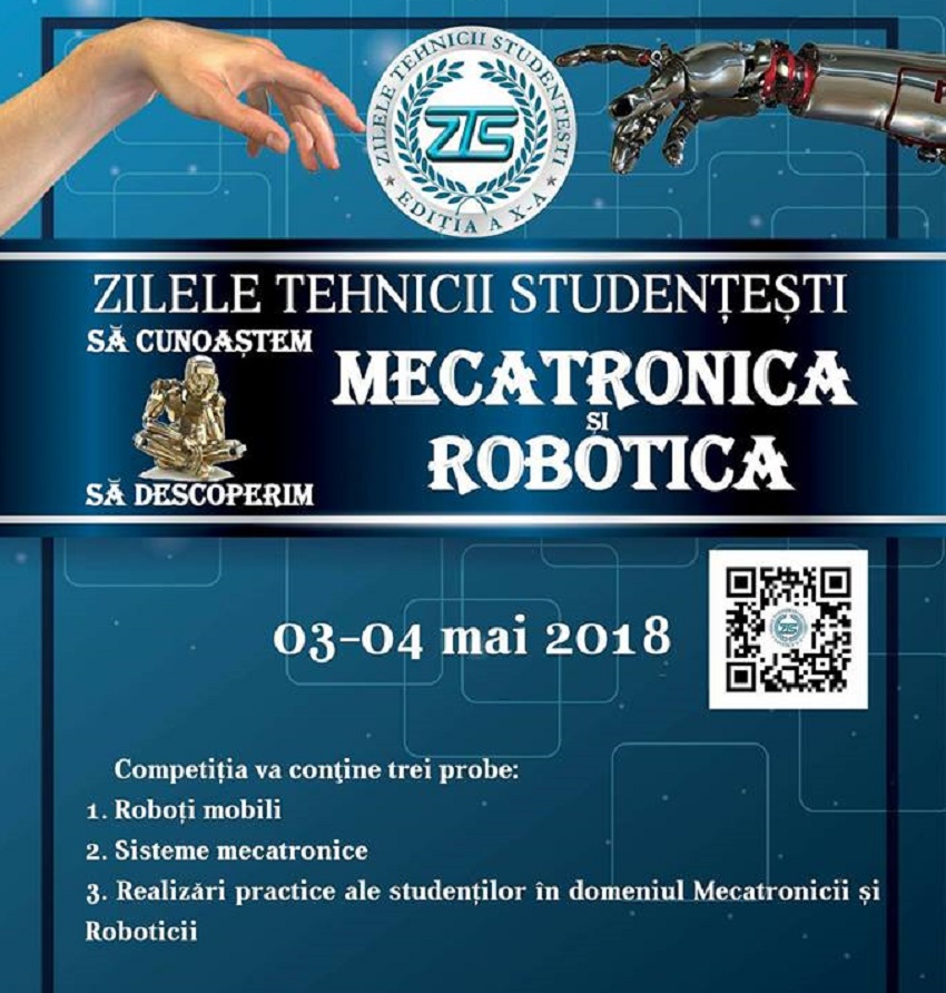 Epicentrul mecatronicii şi roboticii se mută la UCv