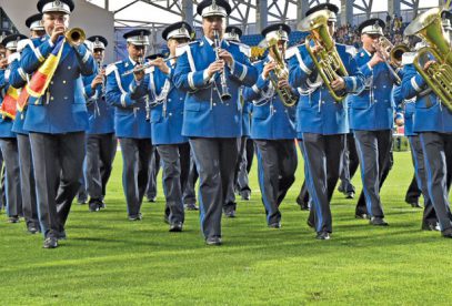 Fanfara Jandarmeriei va cânta la Râmnicu Vâlcea