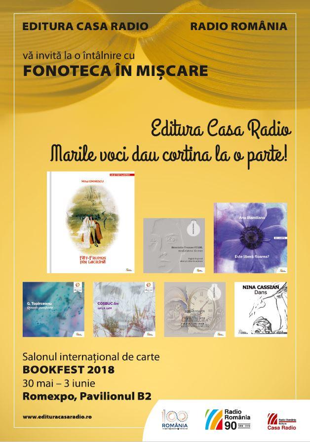 Editura Casa Radio la Bookfest 2018