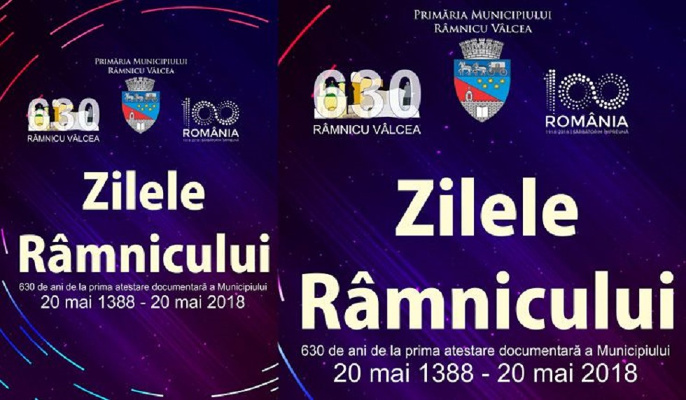 Zilele Râmnicului – 630 de ani de la prima atestare documentară a municipiului