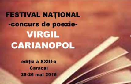 Festival-concurs de poezie, la Caracal