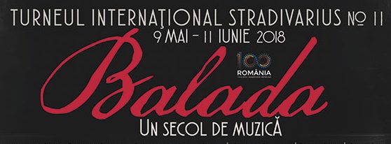 Turneul Internaţional Stradivarius „Balada, un secol de muzică” soseşte la Târgu- Jiu