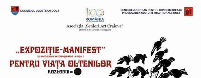 „Expoziție – manifest“, pentru viața oltenilor