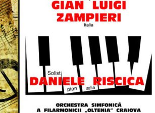 Concert Chopin cu tânărul pianist italian Daniele Riscica