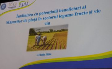 Întâlnire APIA – fermieri, la Craiova