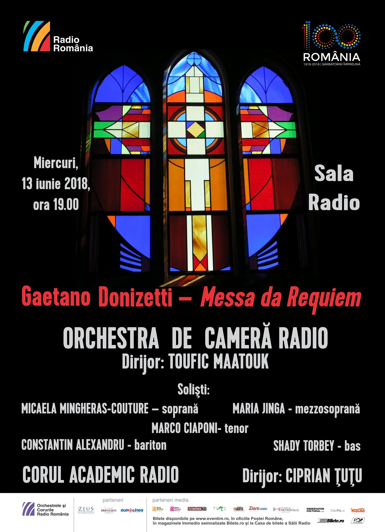 De la Carnegie Hall, la Sala Radio: Toufic Maatouk dirijeaza Donizetti