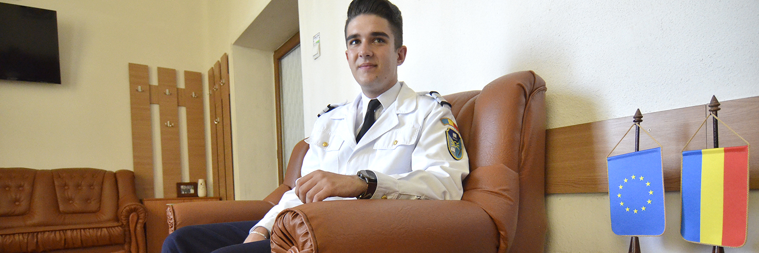 Elev al Colegiului Militar din Craiova, singurul român admis, în ultimii ani, la Academia Navală din SUA